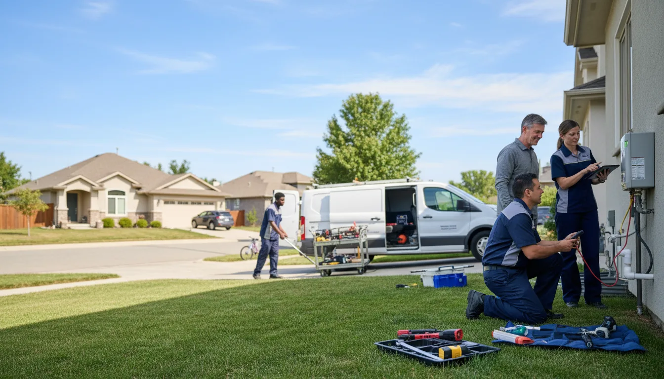 Tankless water heater service in Yatesville, GA